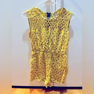 American Rag Romper with Zip-Up Back in S